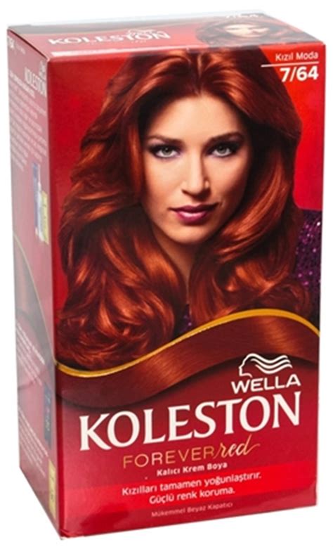 kızıl siyah saç boyası koleston